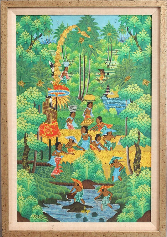 Sayan Bali Village 15” x 23”