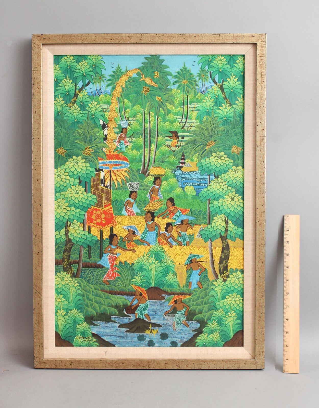 Sayan Bali Village 15” x 23”