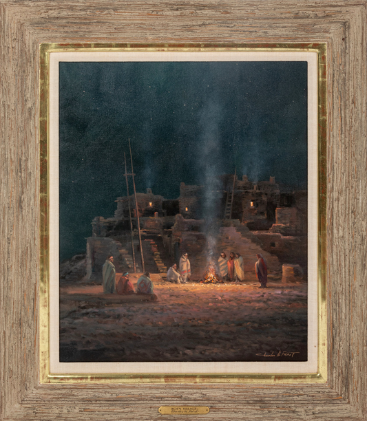 Charles H. Pabst - Hopi Village 24" x 20"