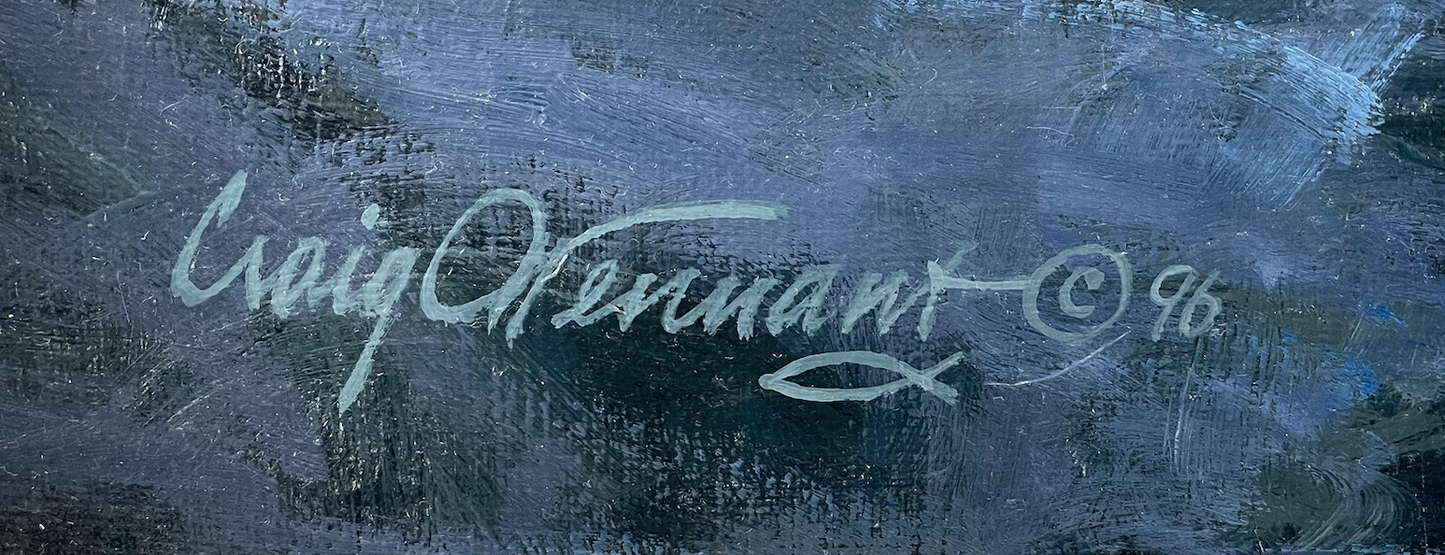 Craig Tennant - Morning Wake Up Call 1996 22 x 34"