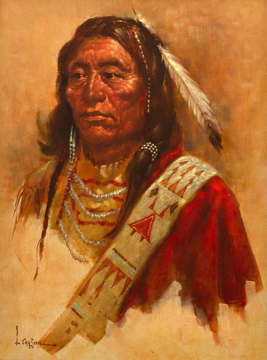 Lyle Tyson Sr. - Sioux Warrior 24" x 18"