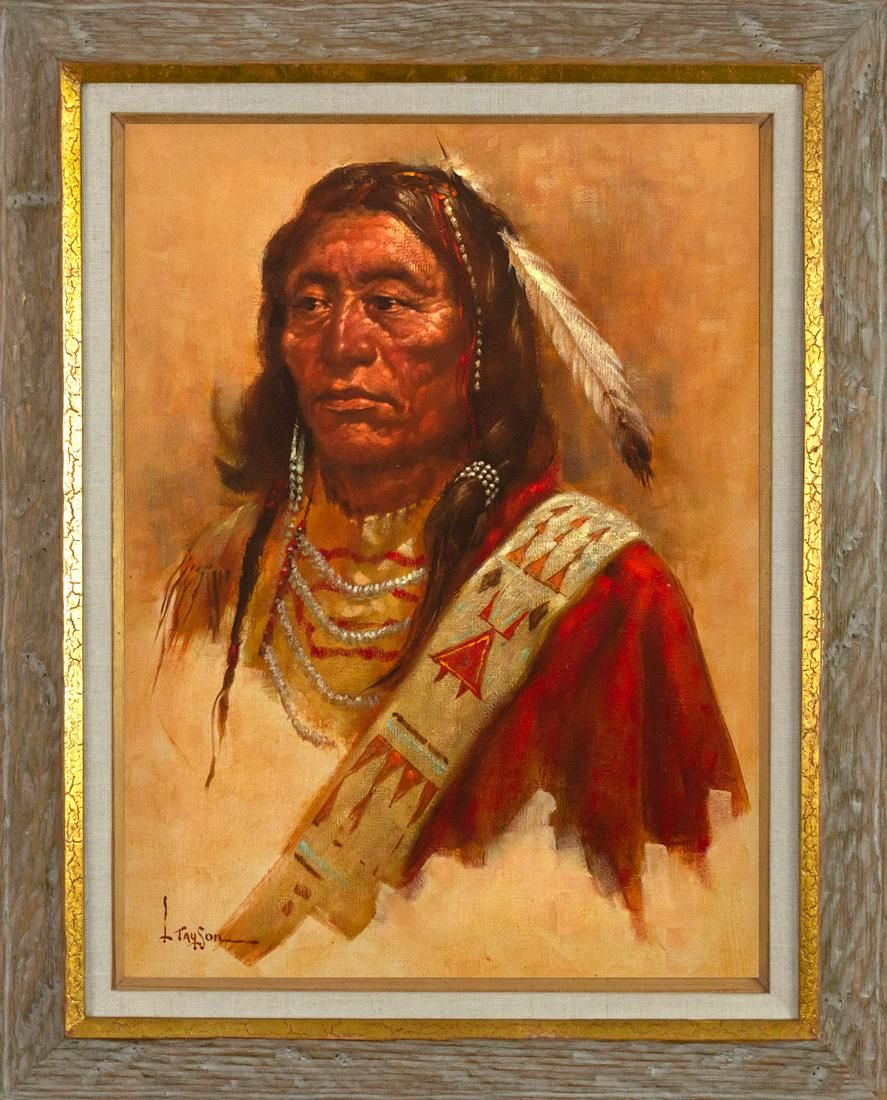Lyle Tyson Sr. - Sioux Warrior 24" x 18"