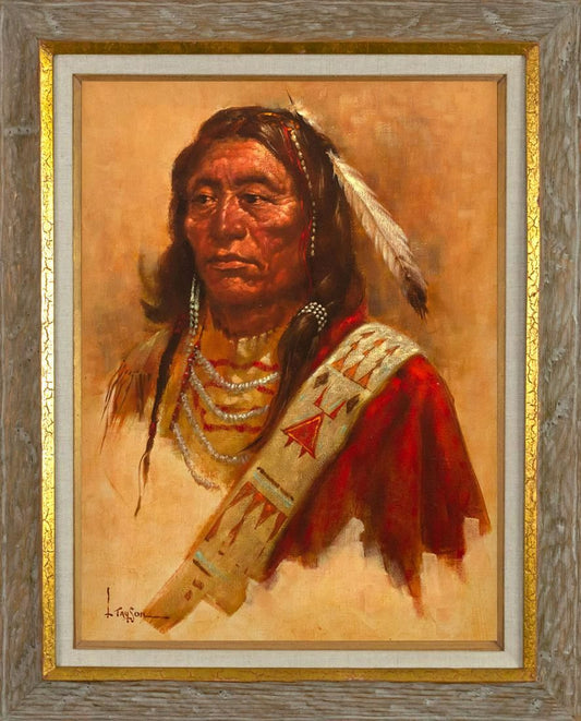 Lyle Tyson Sr. - Sioux Warrior 24" x 18"