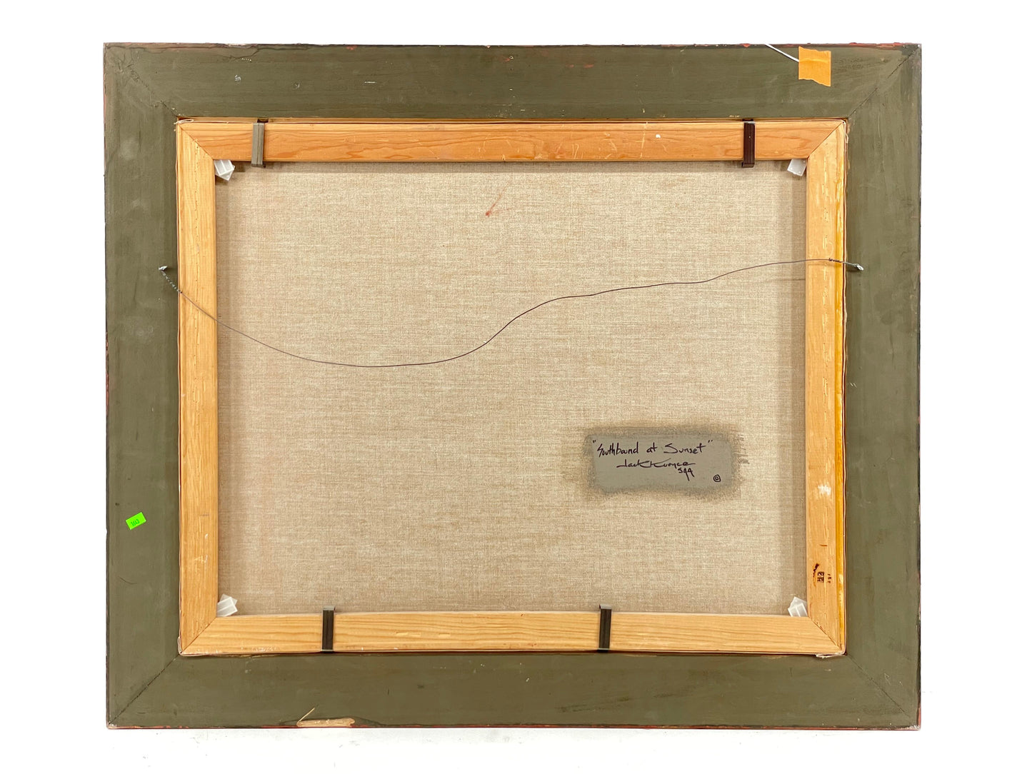 Jack Koonce - Southbound at Sunset 20" x 24"