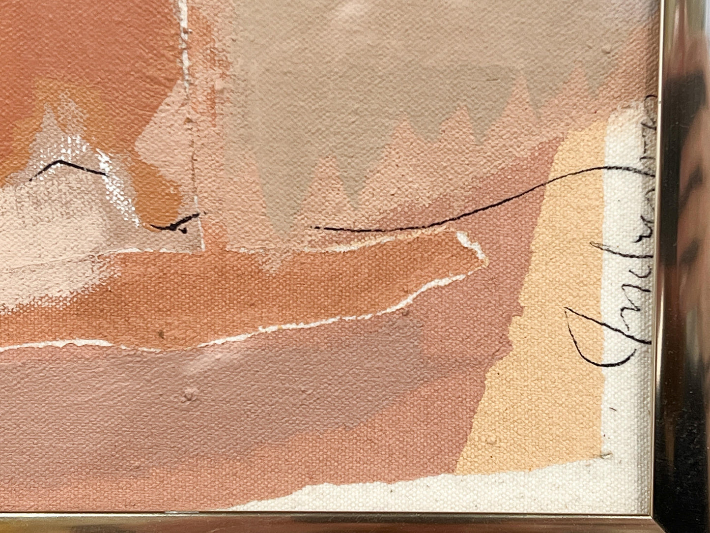 Sally Anderson - Southwest Abstract 24" x 72"