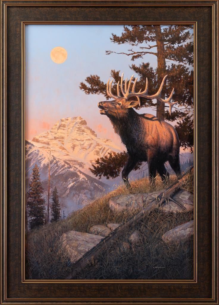 Ross Buckland - Sovereign of the Valley 2020 30" x 20"