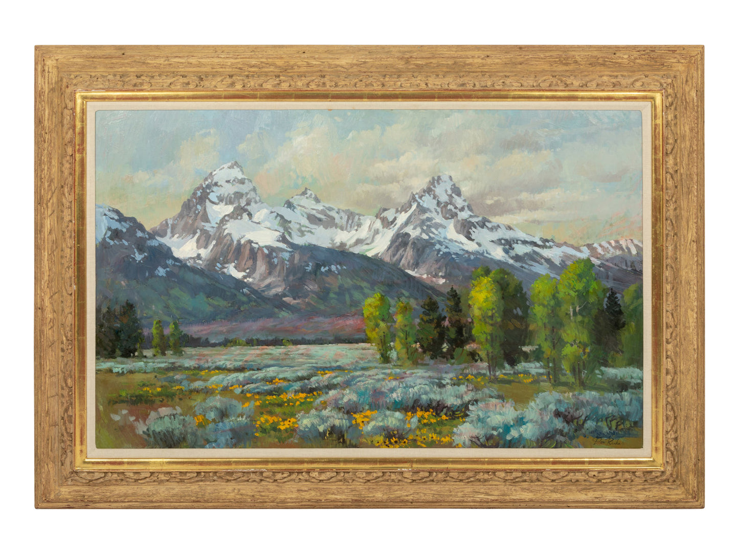 Don Frank Ricks - Spring Bloom 30 x 48"