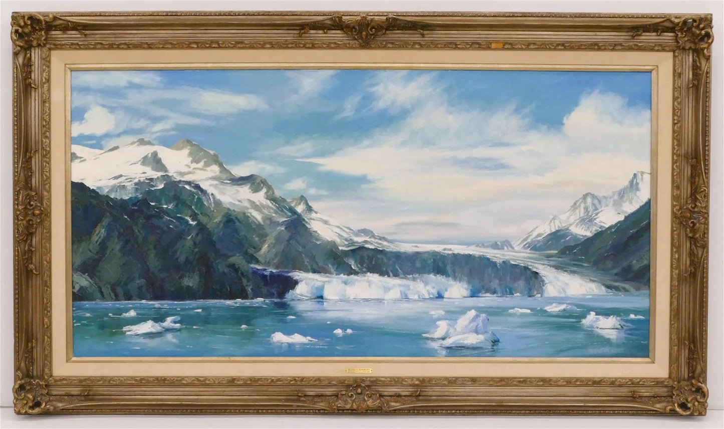 Bennett Bradbury - St. Elias Mountains, Glacier Bay 30" x 60"
