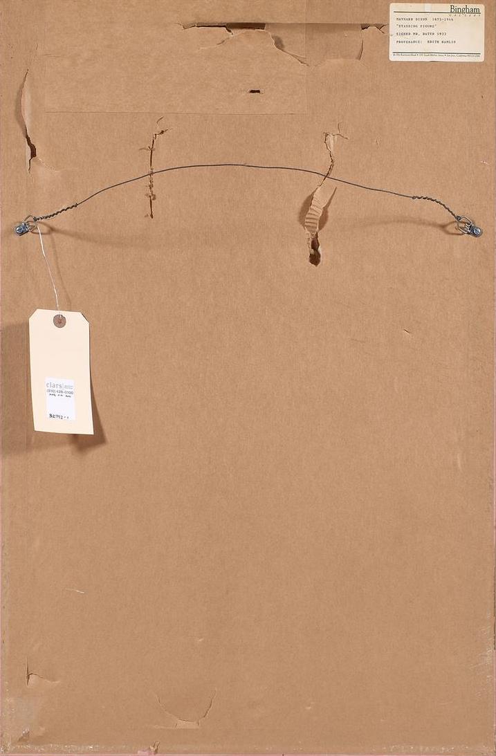 Maynard Dixon - Standing Figure 22.5" x 12.75"