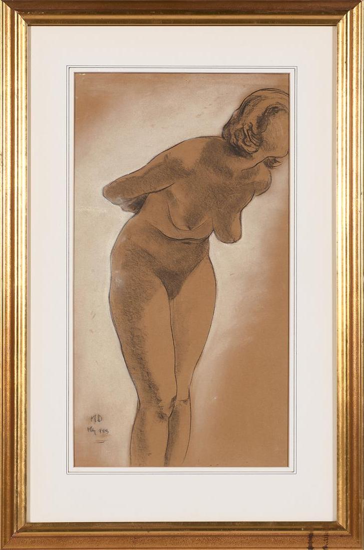 Maynard Dixon - Standing Figure 22.5" x 12.75"