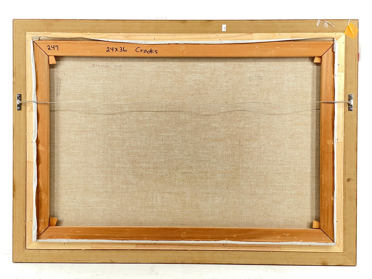 Ronald Crooks - Station Stop 24” x 36”