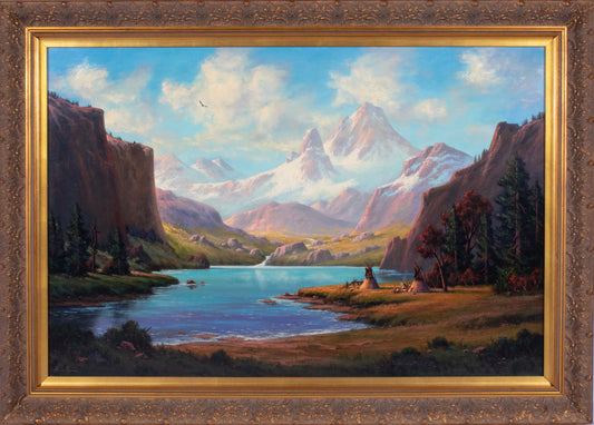 Heinie Hartwig - Summer in the Rockies 29.5" x 44.5
