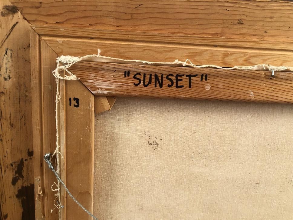 Carl J. Smith - Sunset 16" x 20"