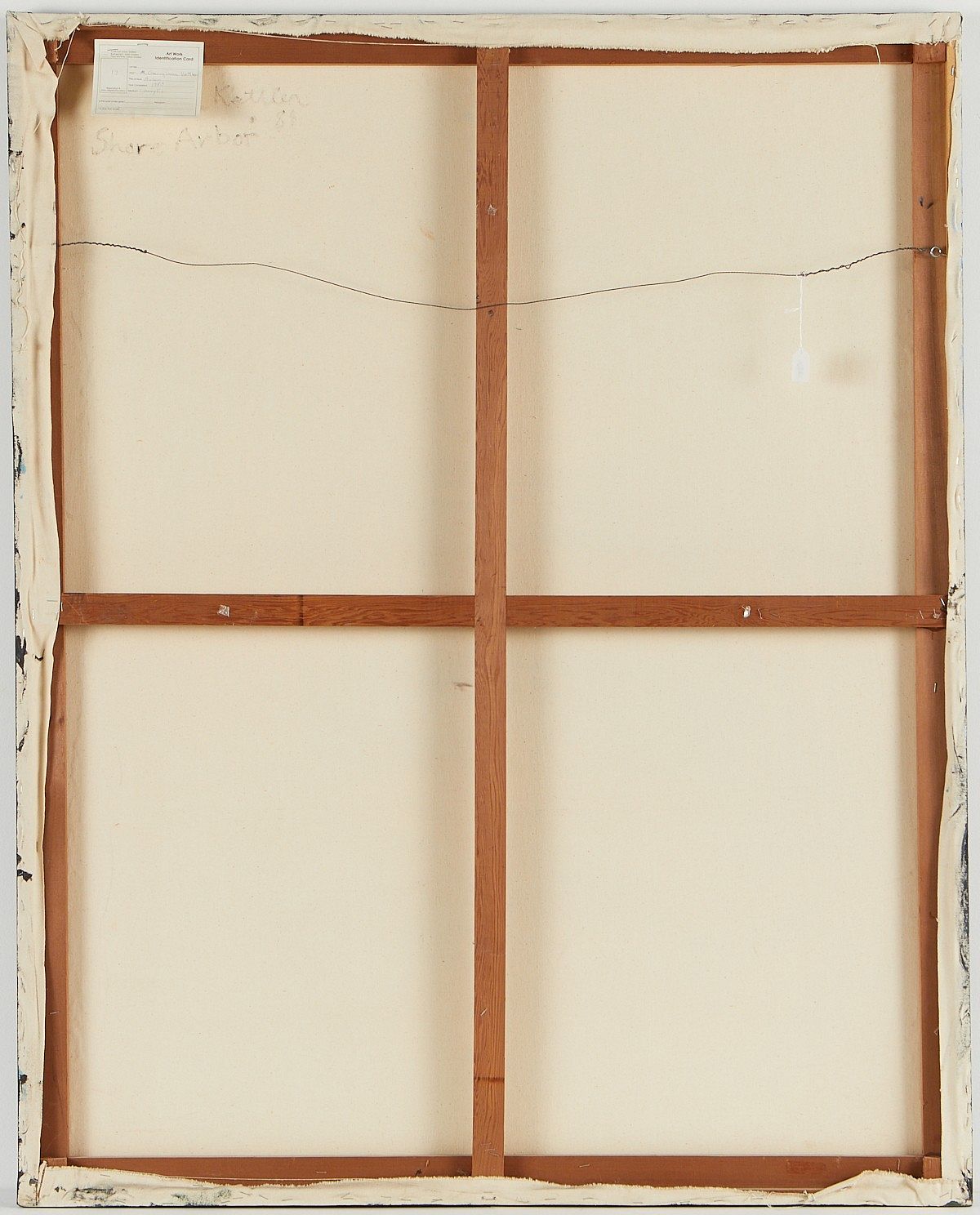 Georgiana Kettler - Sunset Over Lake Arbor 1985 84" x 48"