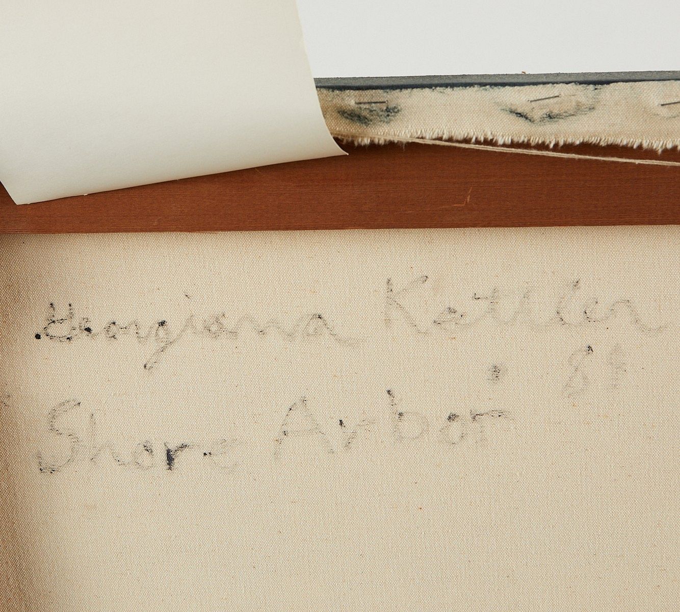 Georgiana Kettler - Sunset Over Lake Arbor 1985 84" x 48"