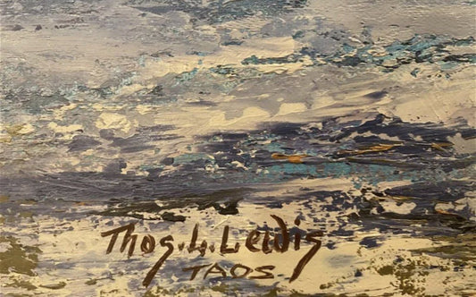 Thomas L. Lewis - Winter Encampment 30" x 40"