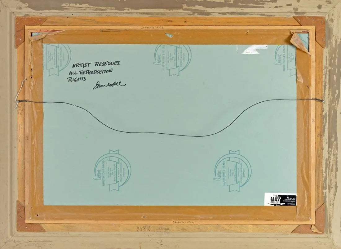 Don Rodell - Territorial Dispute 24" x 36"