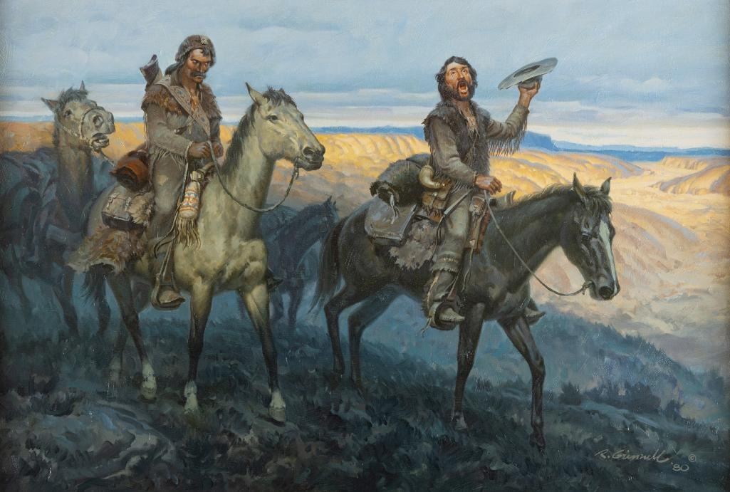 Roy Grinnell - The Orator 1980 30" x 20"