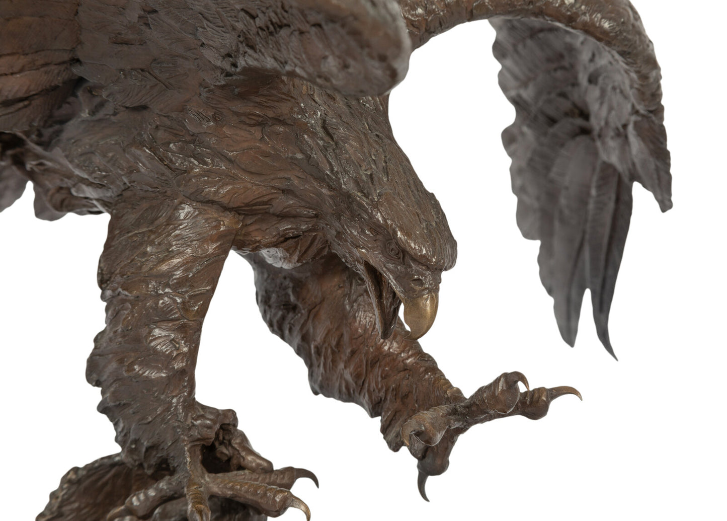 Lorenzo E. Ghiglieri - The Protector, 1981 - 17" x 13" x 12" Bronze 10/45