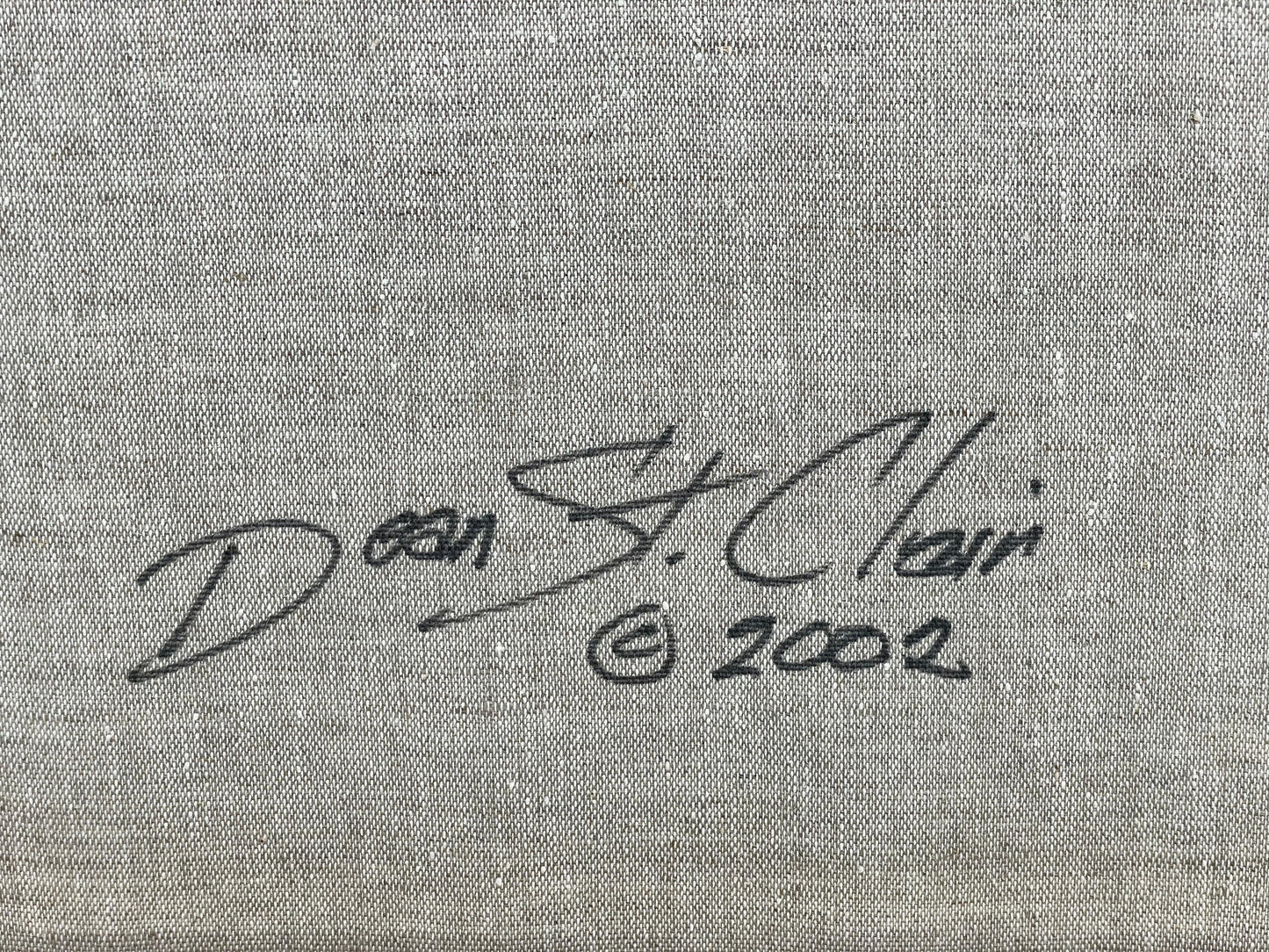 Dean St. Clair - They Went This Way 18" x 24"