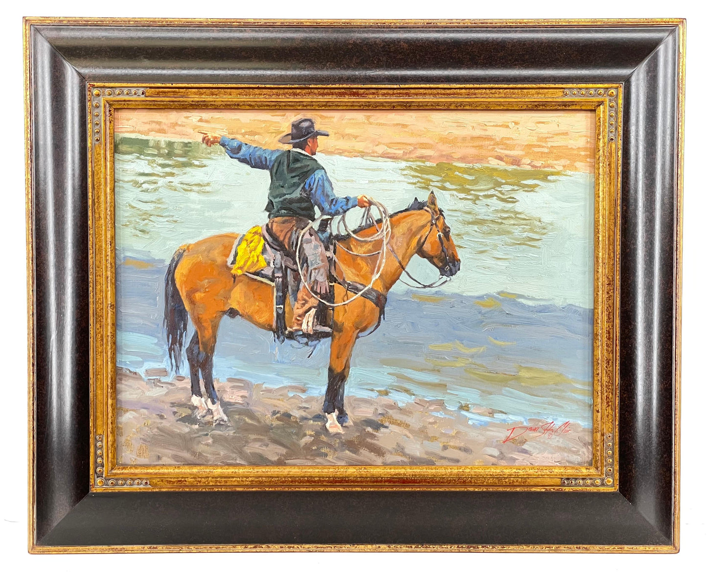 Dean St. Clair - They Went This Way 18" x 24"