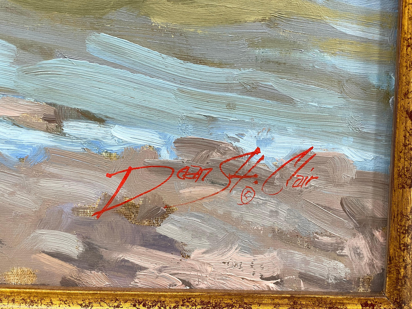 Dean St. Clair - They Went This Way 18" x 24"