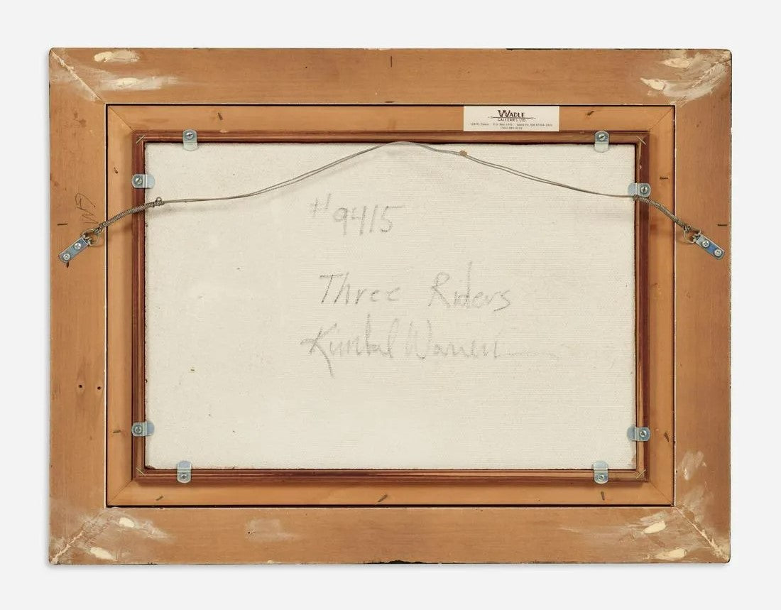 Kimbal Warren - Three Riders 12" x 18"