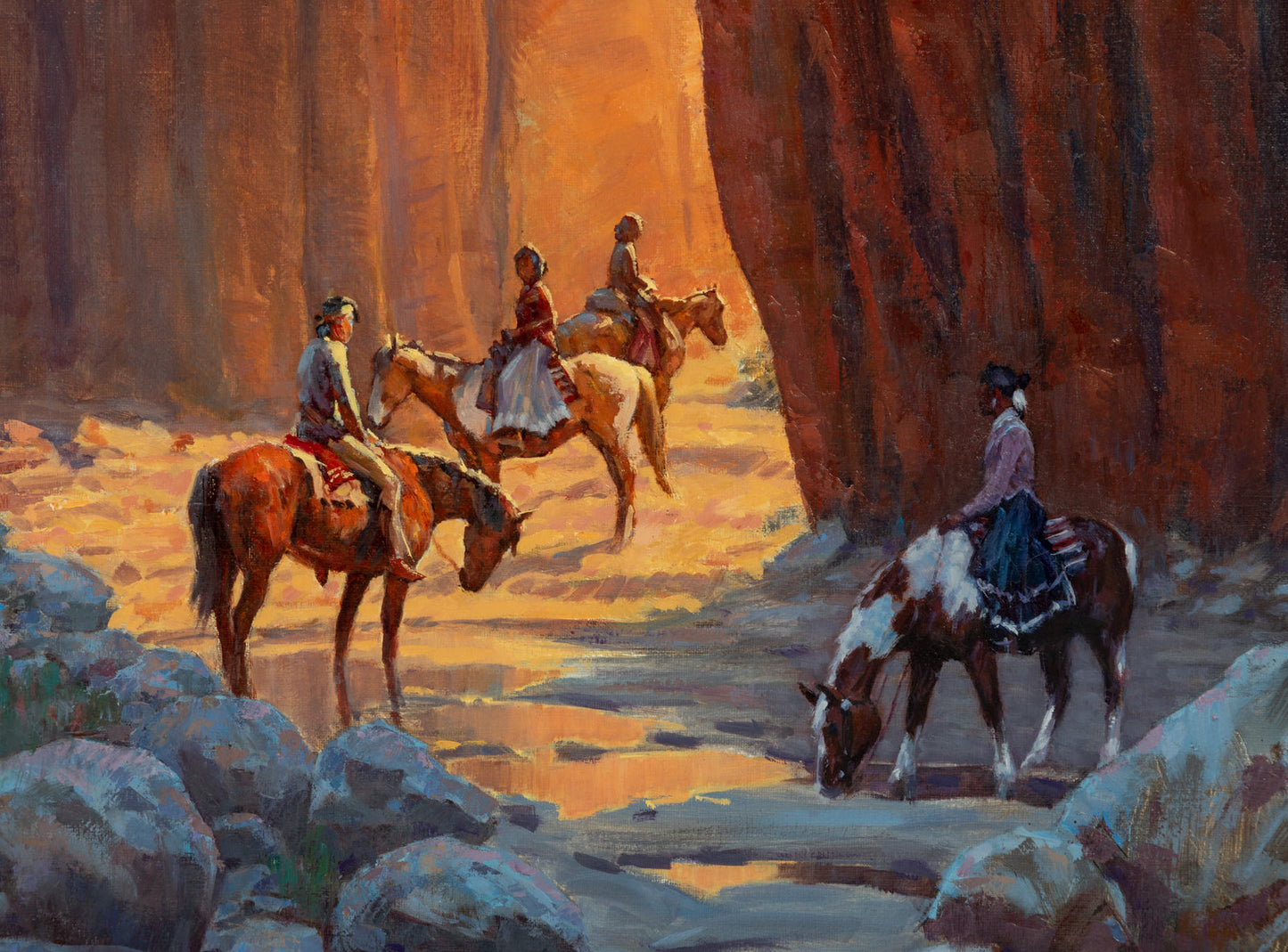 Thomas Lorimer -Tsegi Canyon 40" x 30"