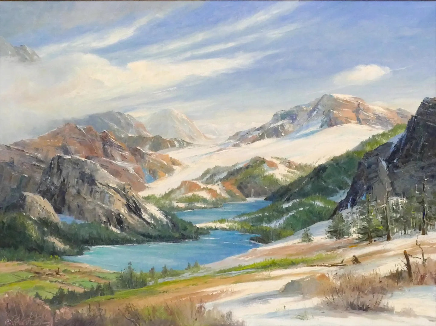 Bennett Bradbury - Twin Lakes, Colorado 30" x 40"
