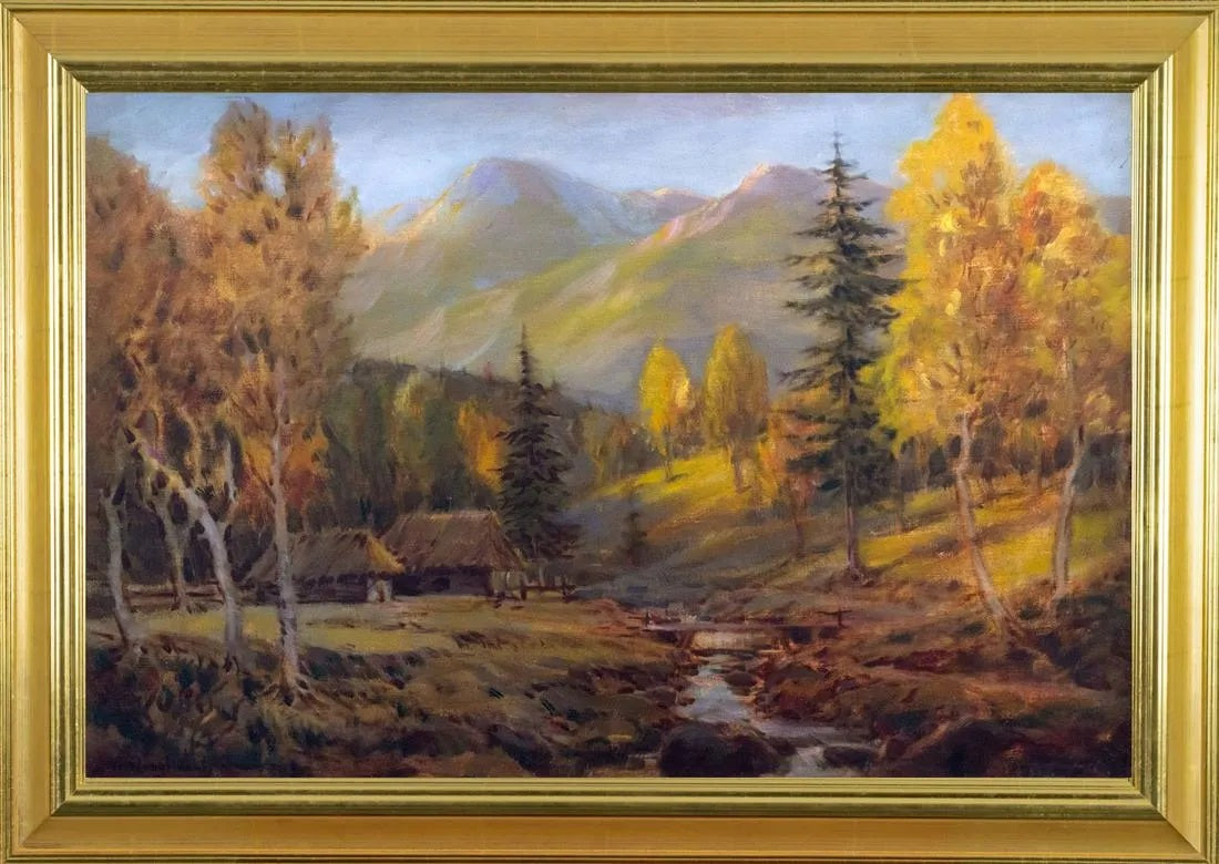 Olaf Carl Wieghorst - Untitled (Valley Sun) 20" x 30"