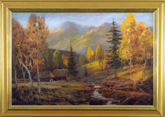 Olaf Carl Wieghorst - Untitled (Valley Sun) 20" x 30"