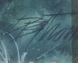 Darrell B. Thomas - Untitled (Red House) 5.25" x 8.25"