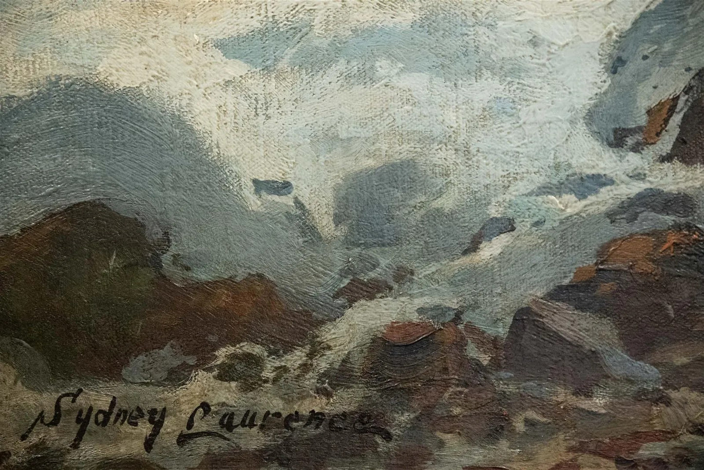 Sydney Mortimer Laurence - Winter's Silence, Alaska 20" x 23"