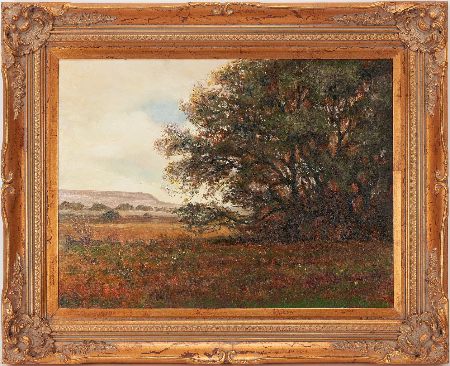Jerry Malzahn - Tree in a Meadow 17.5" x 23.5"