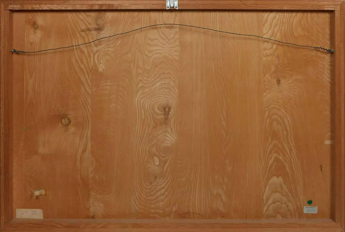 Conrad Buff - Utah Mountains and Birch Trees 31.75” x 48”