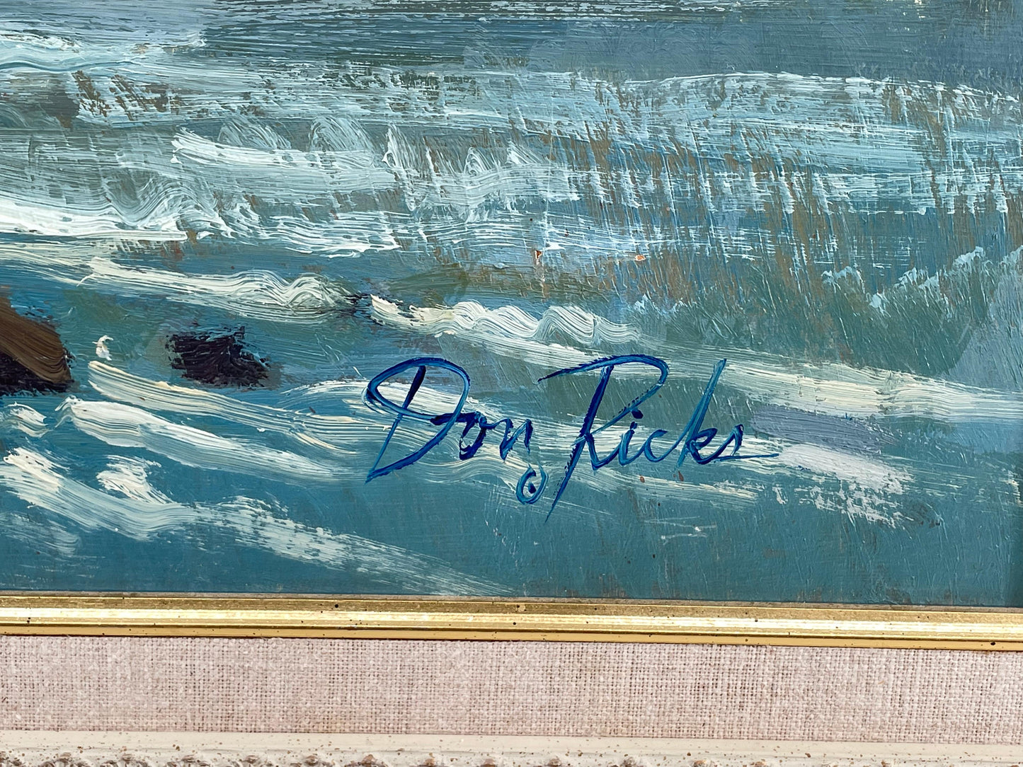 Don Frank Ricks - Waterfall 24" x 36"