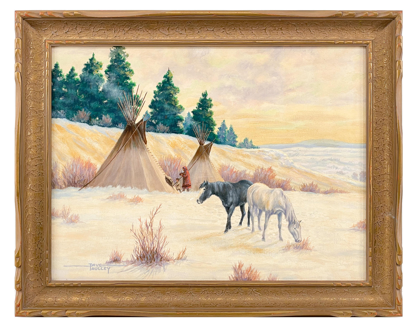 David Gordon Paulley - When Ponies Wear Long Hair 18" x 24"