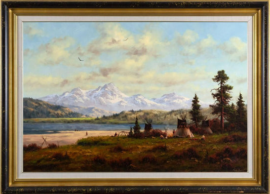 Heinie Hartwig - Where the Condors Flew 30" x 45"