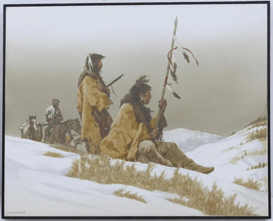 Nicholas Pace - Winter Lookout 24" x 30"