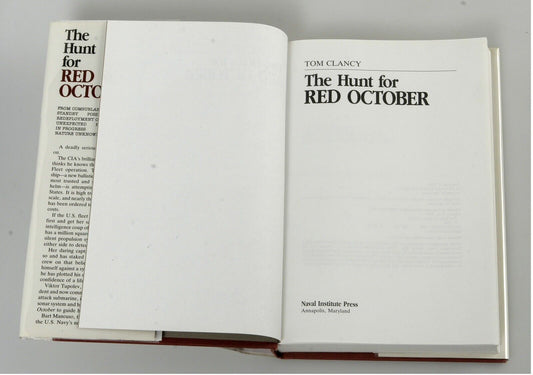 Clancy, Tom - The Hunt For Red October - First Printing First Issue