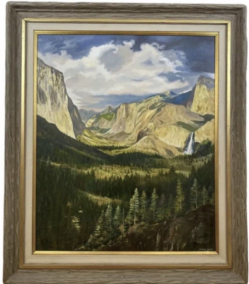 Maurice Green - Yosemite Valley 36" x 30"