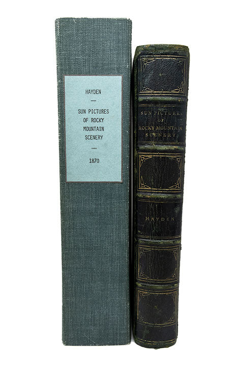 Hayden, FV - Sun Pictures of Rocky Mountain Scenery (Rare Utah Photos!) - 1870 First Edition