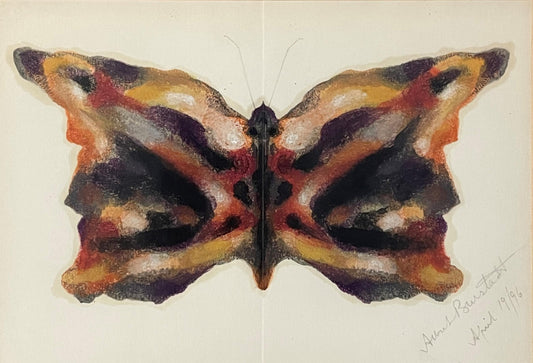 Albert Bierstadt - Butterfly 1896 7" x 10"