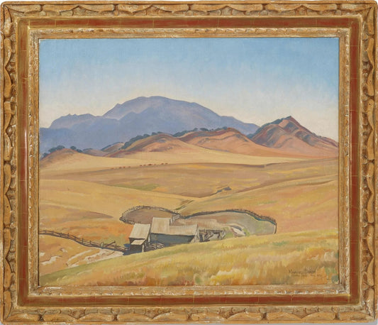 Maynard Dixon - Abandoned House, Contra Costa Ca, 1931 25" x 30"