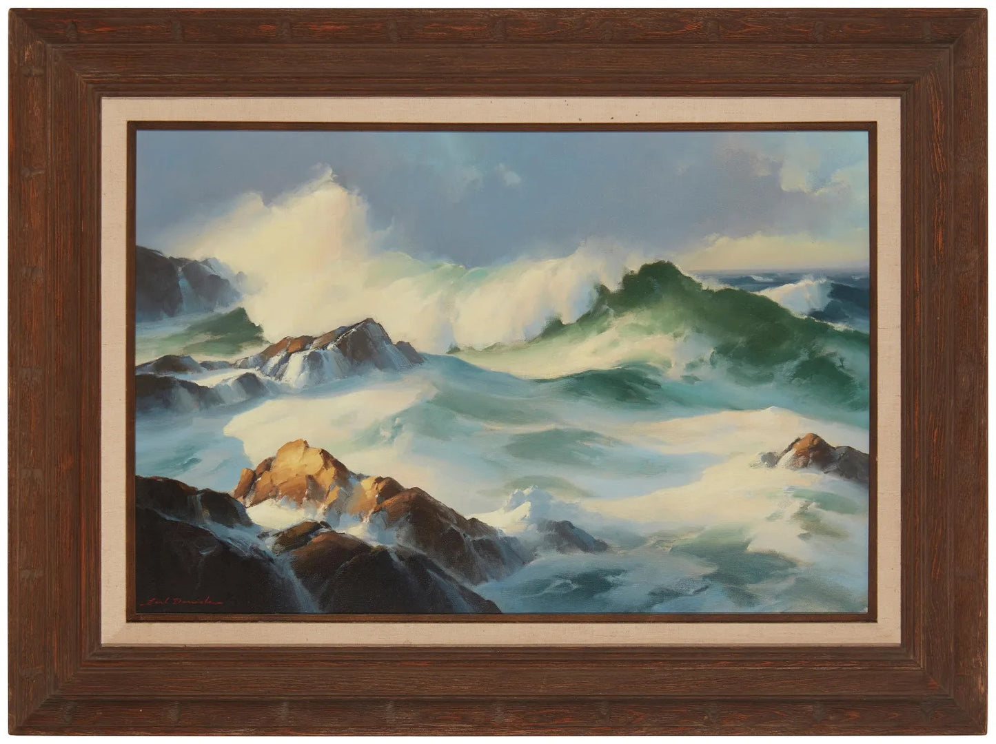 Earl Daniels - After the Gale 20" x 30"