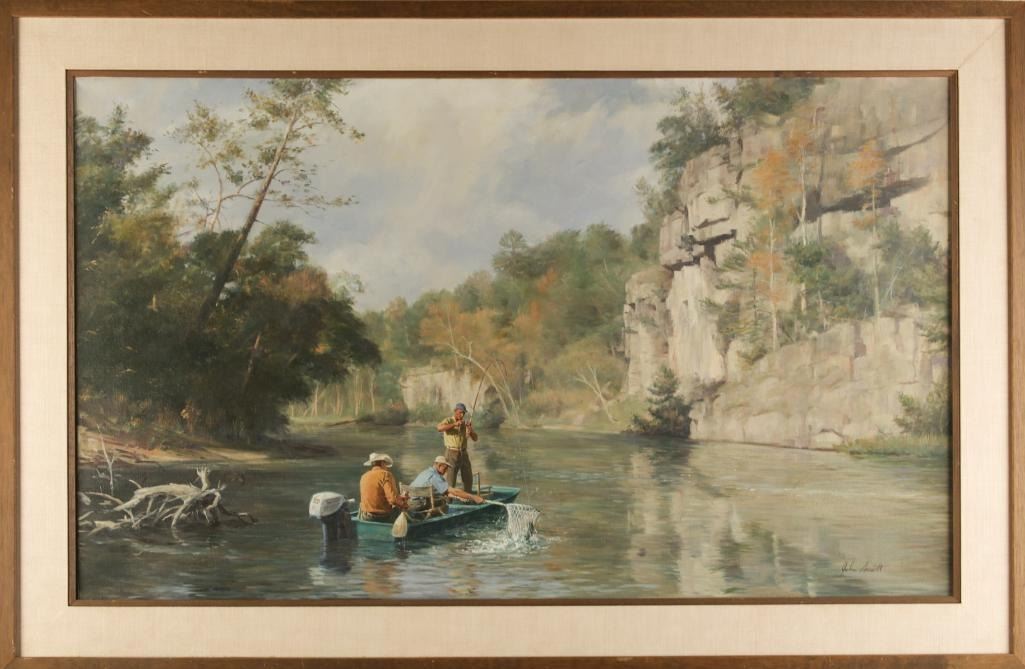 John Walter Scott - Buffalo River 24" x 40"