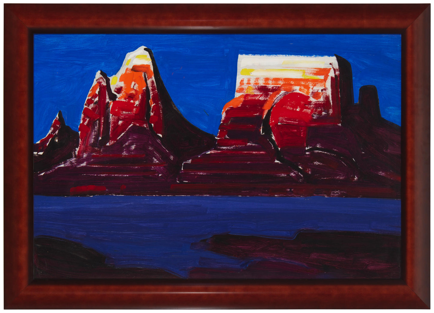 Conrad Buff - Butte Landscape 24" x 36"