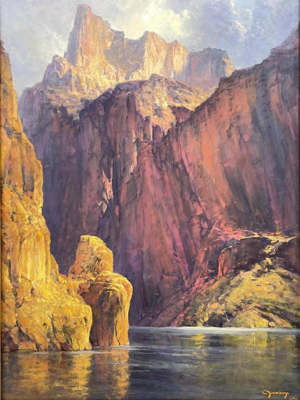 William Scott Jennings - Canyon of Light 40" x 30"