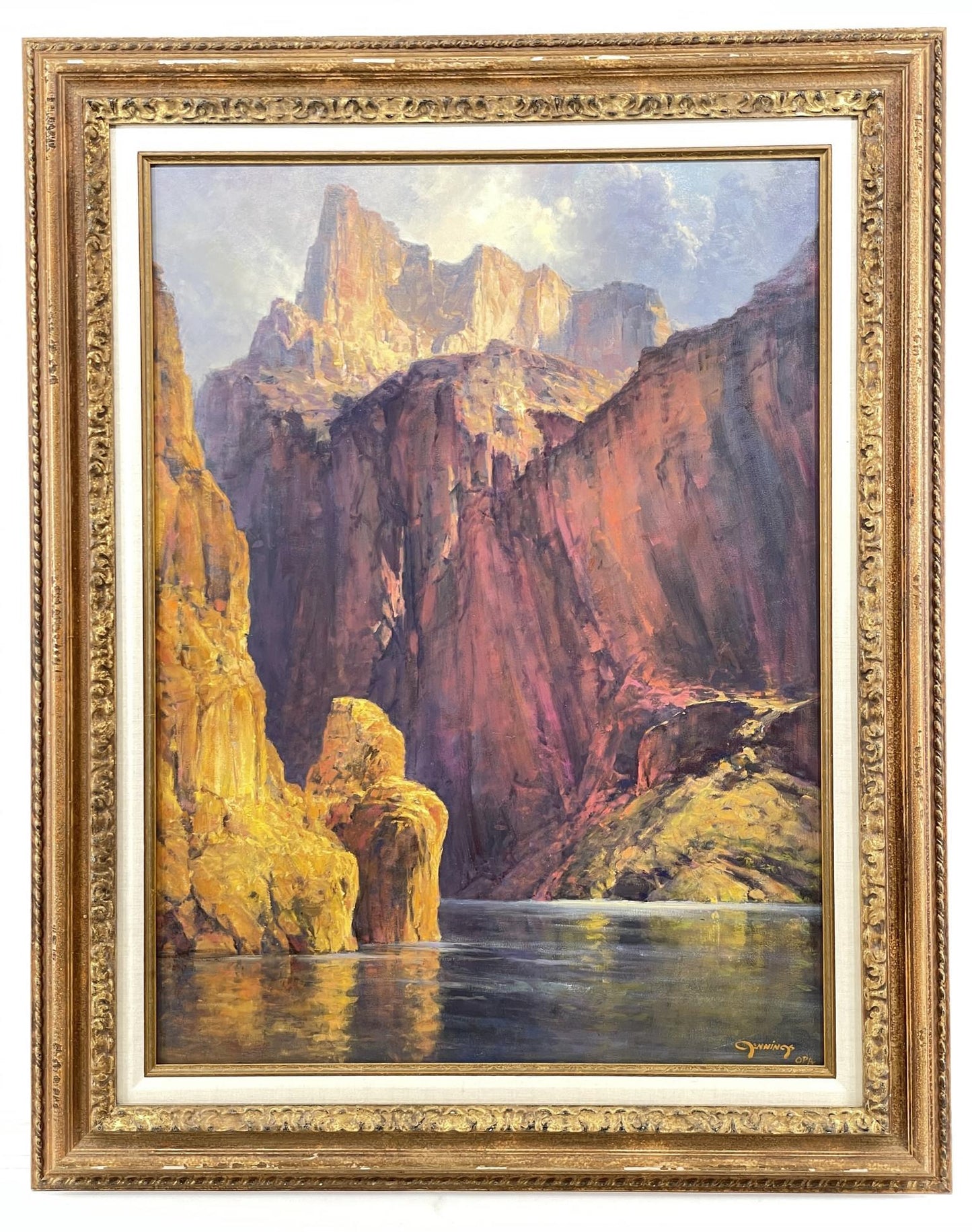William Scott Jennings - Canyon of Light 40" x 30"