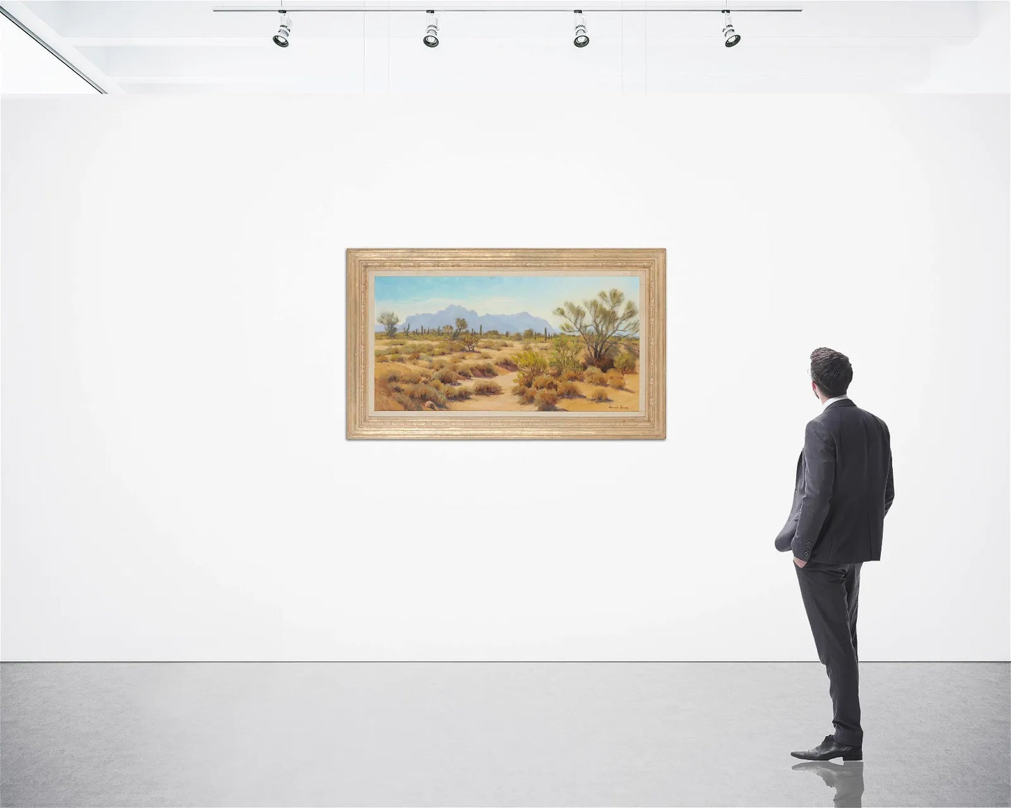 Darwin Duncan - Desert Landscape 24" x 48"